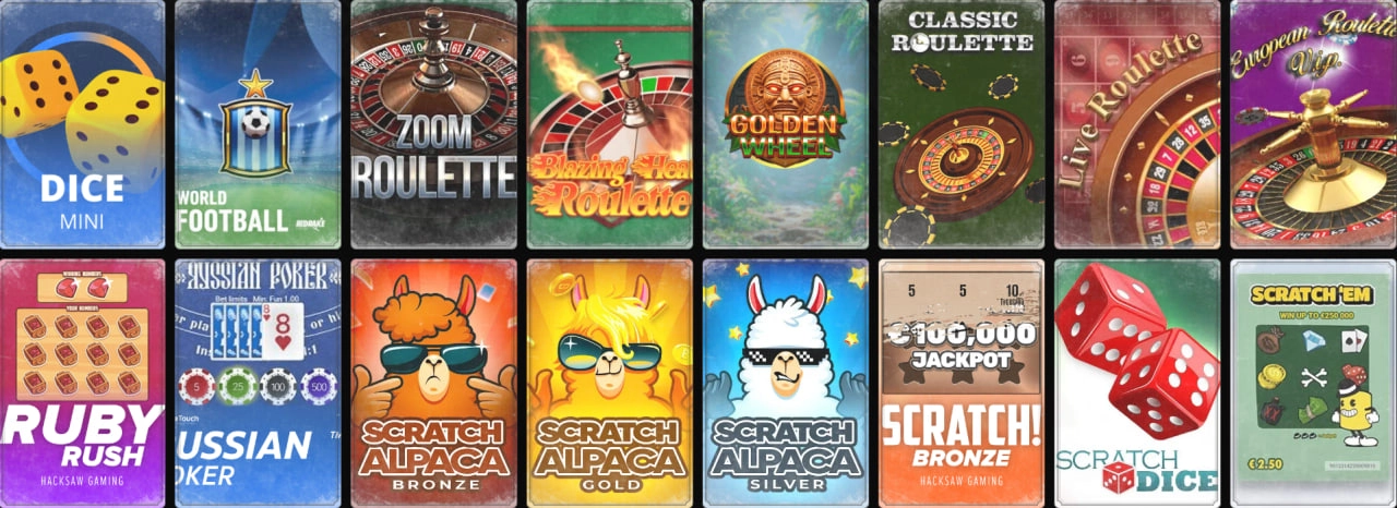 nightluck casino table games